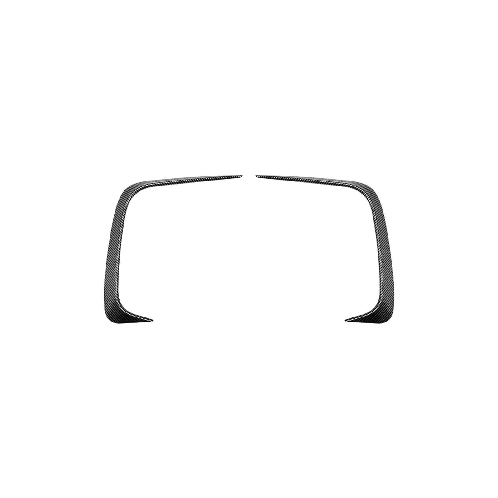 Auto Frontspoiler Lippe Für VW Für Tiguan Für MK3 Für Standard Für Edition 2024 + Frontschürze Seite Spoiler Lip Splitter Auto Frontlippe Spoiler(Carbon Look) von ZHANGWENLING