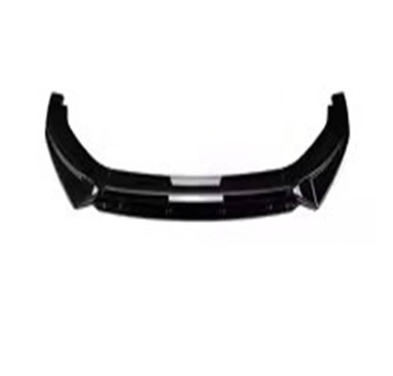 Auto Frontspoiler Lippe Für VW Für Tiguan Für Rleitung 2024 + Front Lip Spoiler Front Stoßstange Schaufel Modifikation Auto Körper Kit Auto Frontlippe Spoiler(Glossy Black) von ZHANGWENLING