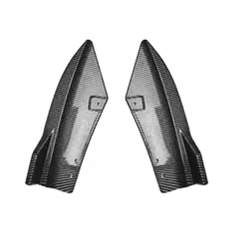Auto Frontspoiler Lippe Für X3 Für G01 Für LCI Für M-Sport 2018-2021 Auto Hintere Stoßstange Lip Seite Canards Spoiler Diffusor Trim Body Kits Auto Frontlippe Spoiler(Carbon Look) von ZHANGWENLING