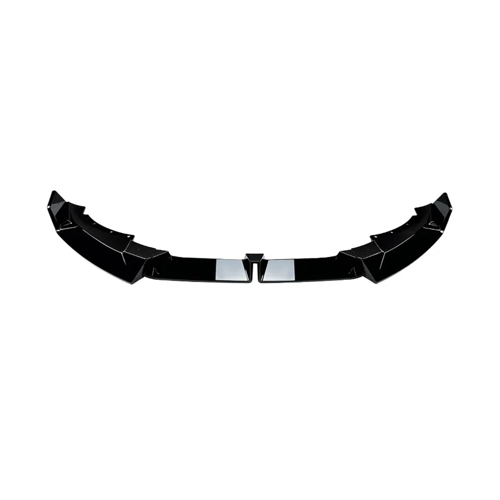 Auto Frontspoiler Lippe Für X6 Für G06 Für LCI Für M-Sport 2023 2024 Auto Vorderen Stoßfänger Lip Diffusor Körper Kit Spoiler Trim Tuning Trim Auto Frontlippe Spoiler(Gloss Black) von ZHANGWENLING