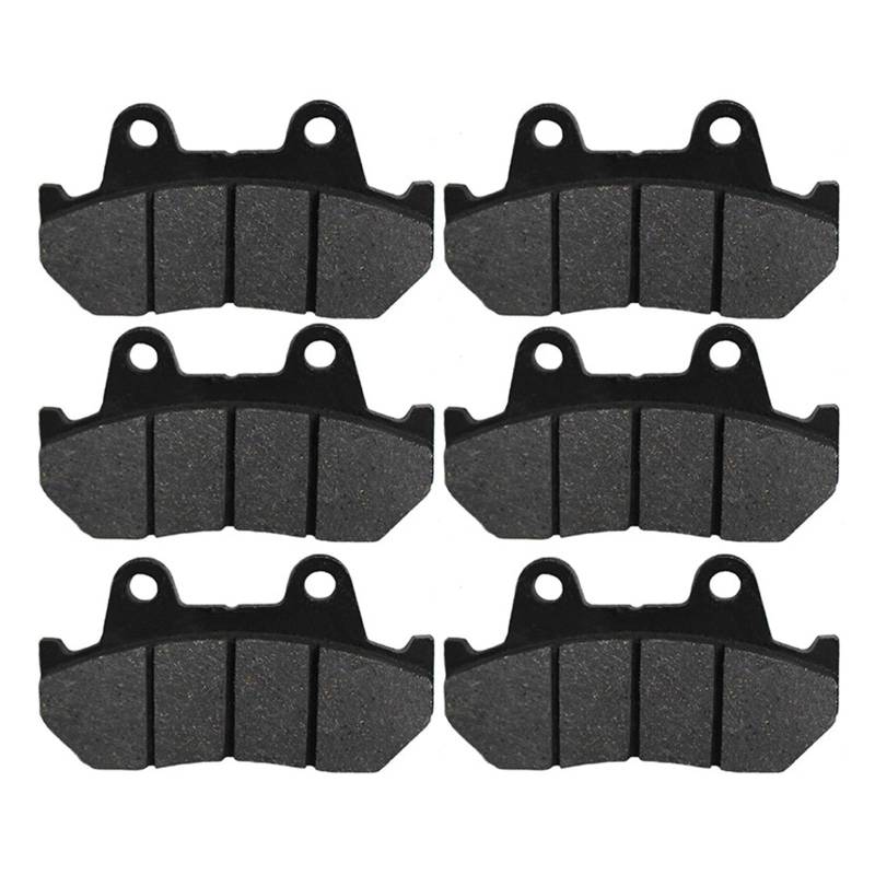 Bremsbeläge Motorrad Für GL1200 Für Goldwing Für 1200 1984 1985 1986 1987 Motorrad Vorne Und Hinten Bremsbeläge Bremsklötze(3 Pair 69) von ZHANGWENLING