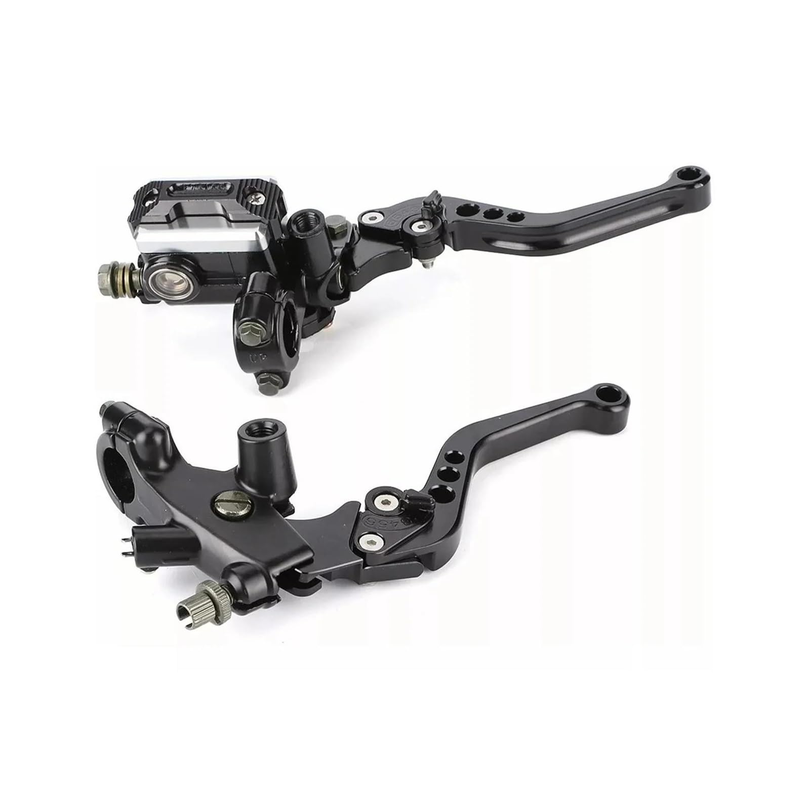 Bremshebel Vier Farben Für Motorrad-ATV Mit 7/8-Zoll (22 Mm)-Lenkern. EIN Paar Brems- Und Kupplungshauptzylinderhebel-Drehmoment. Erhältlich In Bremsgriff(A) von ZHANGWENLING