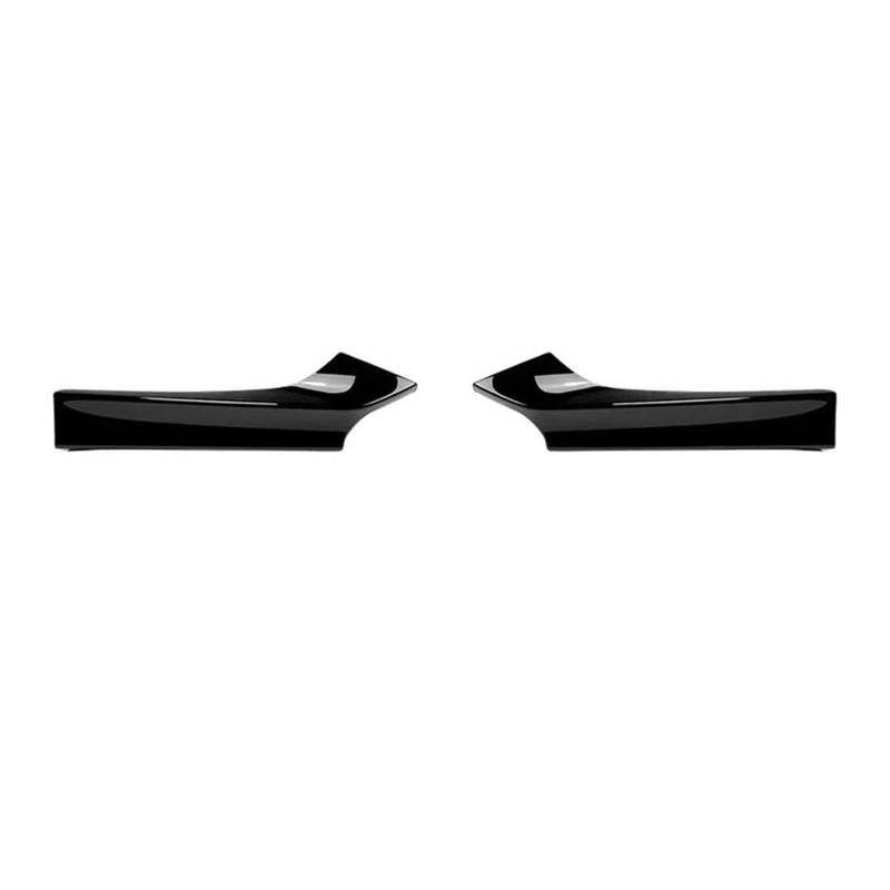 Frontstoßstange Spoiler Für 2 Serie F22 F23 Sport MP 2015-2019 Glanz SCHWARZ Auto Front Stoßstange Seite Splitter Abdeckung Nebel Lampe Intake Spoiler Lip Frontspoiler Lippe(Glossy Black) von ZHANGWENLING