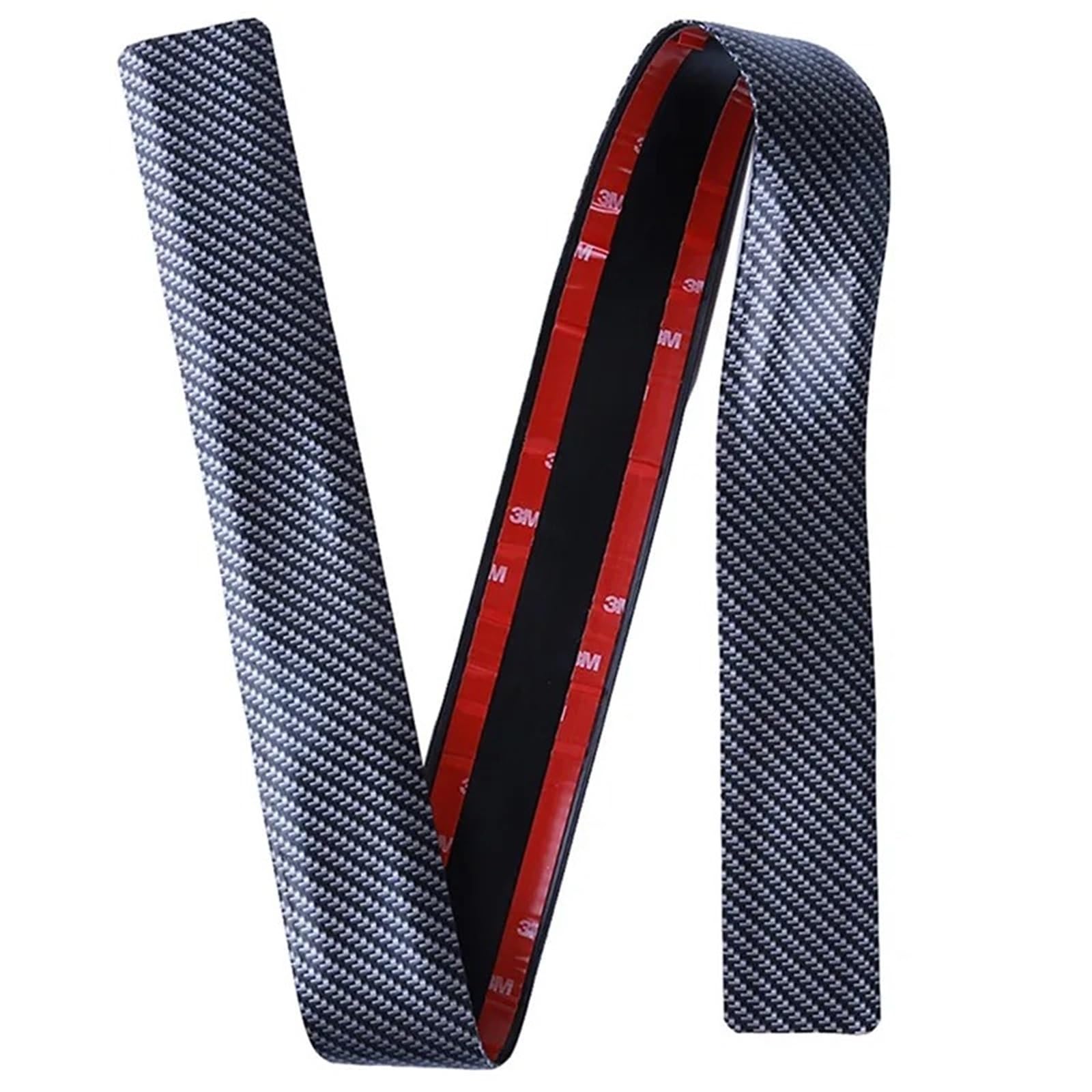 Heckspoiler 1,5 M Universal Auto Spoiler Styling DIY Refit Spoiler Heckflügel(Black Width 5cm) von ZHANGWENLING