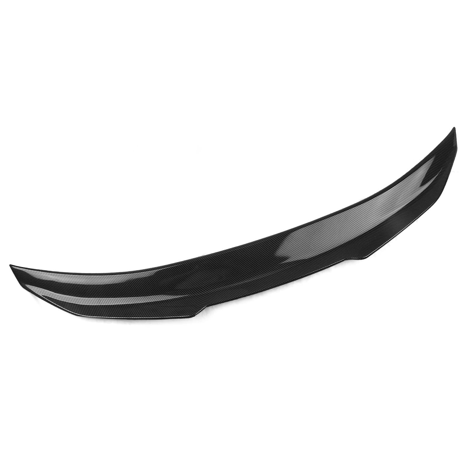 Heckspoiler Für 4 Series G22 Coupe G82 Für M4 2021-2024 Coupe 2-Türer Hinten Stamm Deckel Spoiler Flügel Lip Heckflügel(Carbon Fiber Look) von ZHANGWENLING