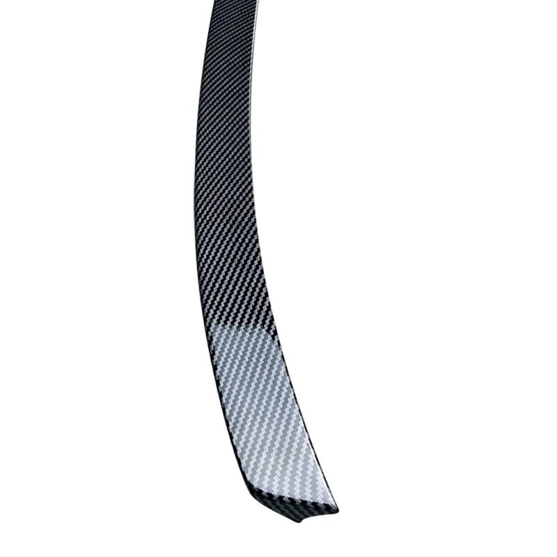 Heckspoiler Für A4 B9 S4 Limousine 4-Türer 2017-2024 S4 Stil Hinten Stamm Deckel Spoiler Flügel Schwanz Splitter Lip Heckflügel(Carbon Fiber Look) von ZHANGWENLING