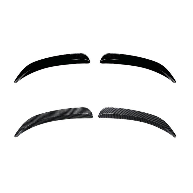 Heckspoiler Für Ford Für Focus MK4 4th ST Linie Fließheck 2019-2023 Hinten Dach Spoiler Stamm Deckel Oberen Splitter Lip Heckflügel(Glossy Black) von ZHANGWENLING