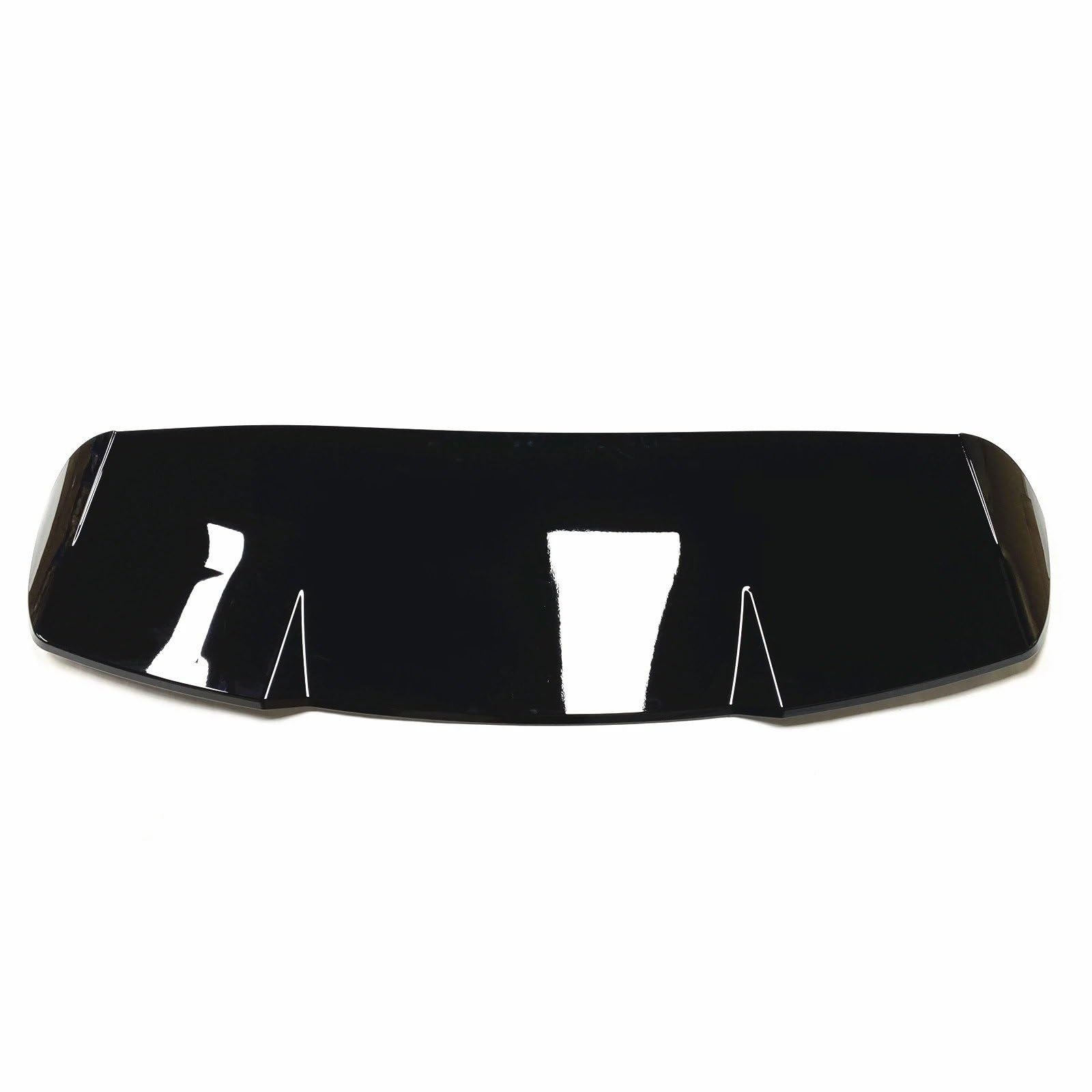 Heckspoiler Für Q8 4 Tür SUV 2019-2023 Hinten Stamm Dach Spoiler Lip Flügel Heckklappe Fenster Oberen Splitter Heckflügel(Glossy Black) von ZHANGWENLING