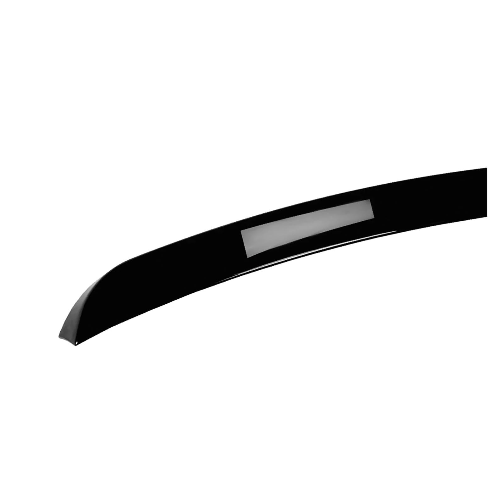 Heckspoiler Für VW Für Caddy MK4 2020-2023 Hinten Stamm Deckel Dach Spoiler Heckklappe Oberen Splitter Lip Heckflügel(Glossy Black) von ZHANGWENLING