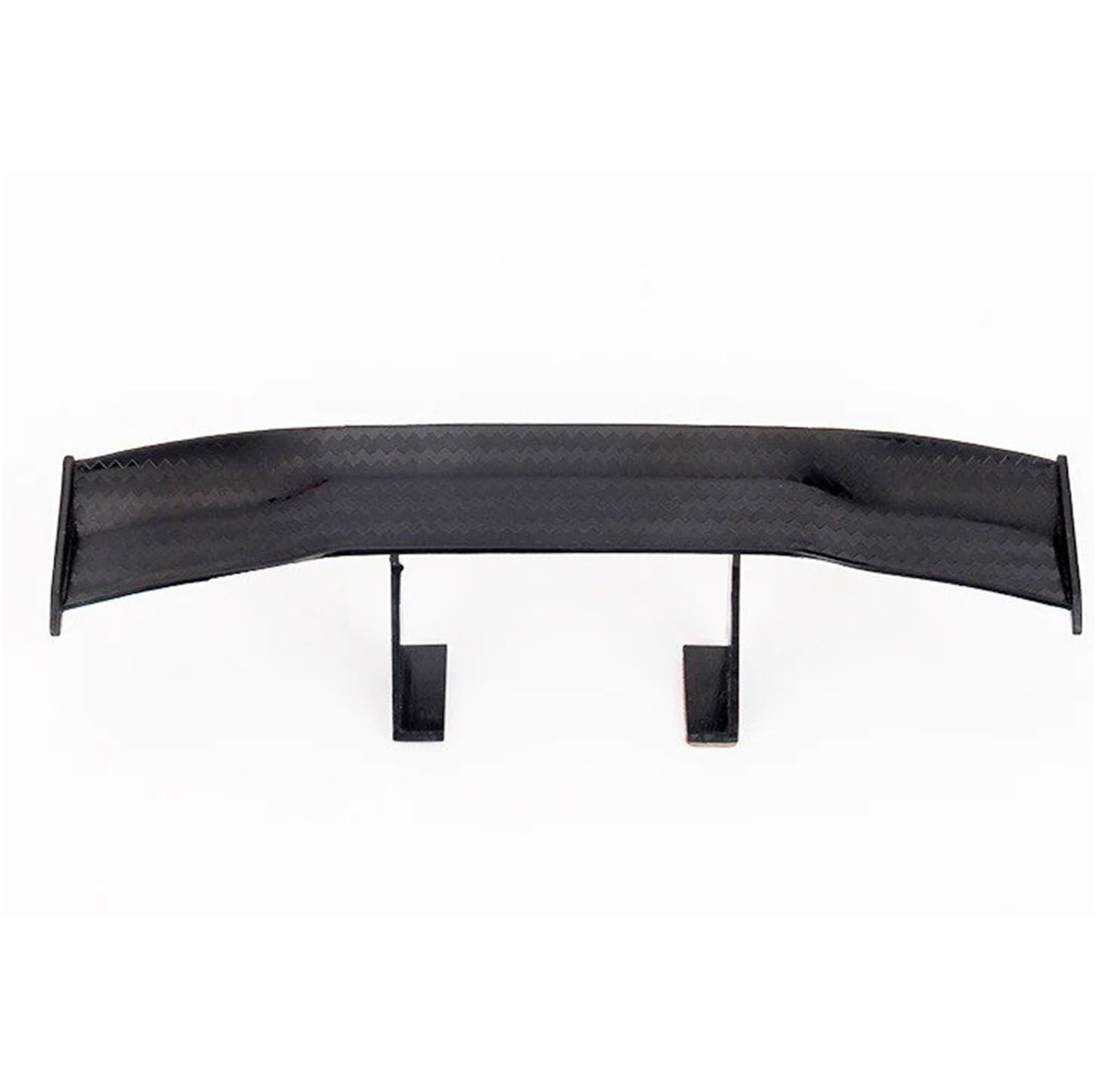 Heckspoiler GT Style Carbon Look Auto Heckspoiler Flügel Kleine Modell Dekoration Heckflügel(Schwarz) von ZHANGWENLING