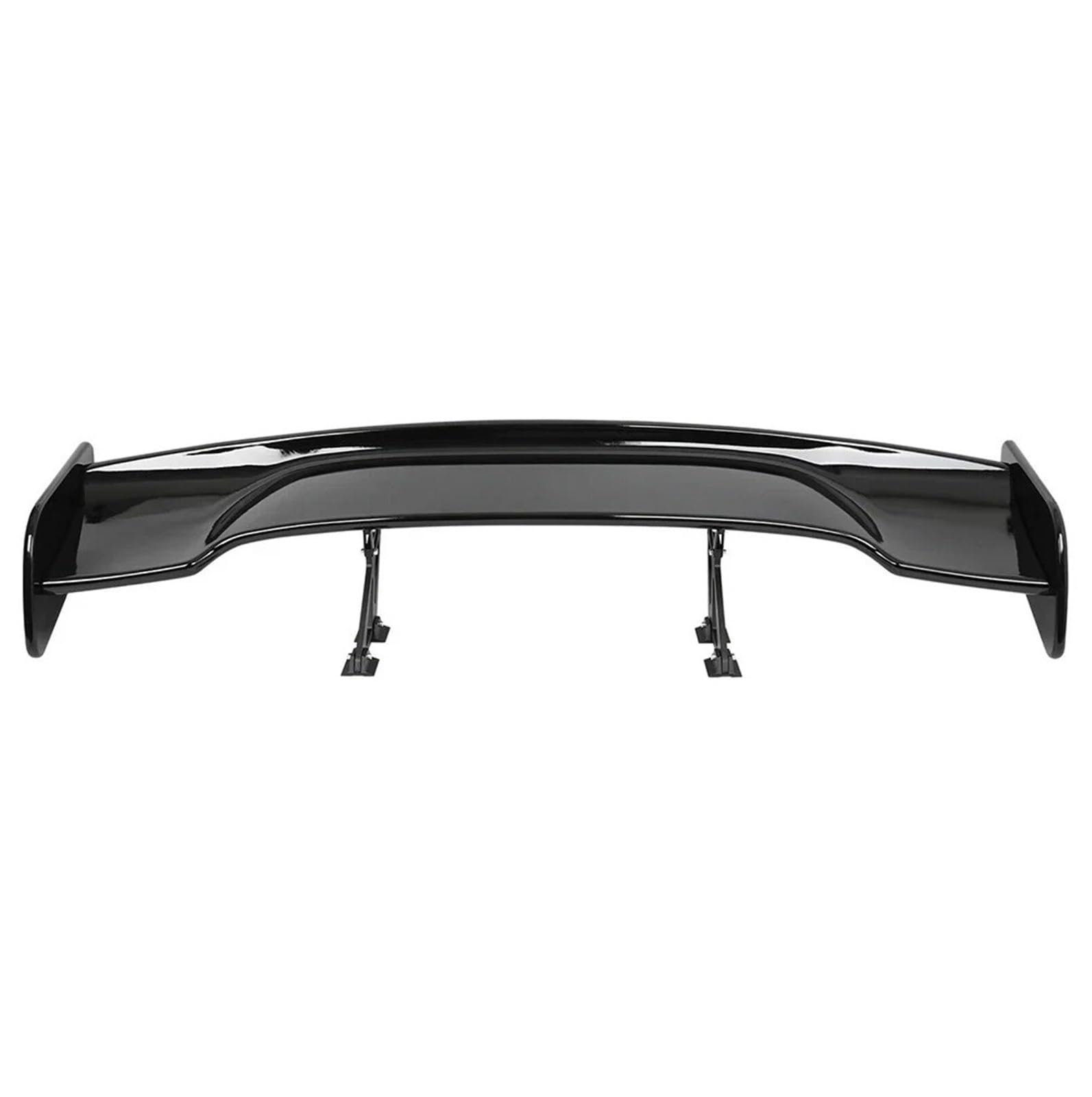 Heckspoiler Universal 57 "3D 3DI GT JDM Racing Auto Kofferraumdeckel Echt Carbon Fiber Heckspoiler Oberen Splitter Heckflügel(Schwarz) von ZHANGWENLING