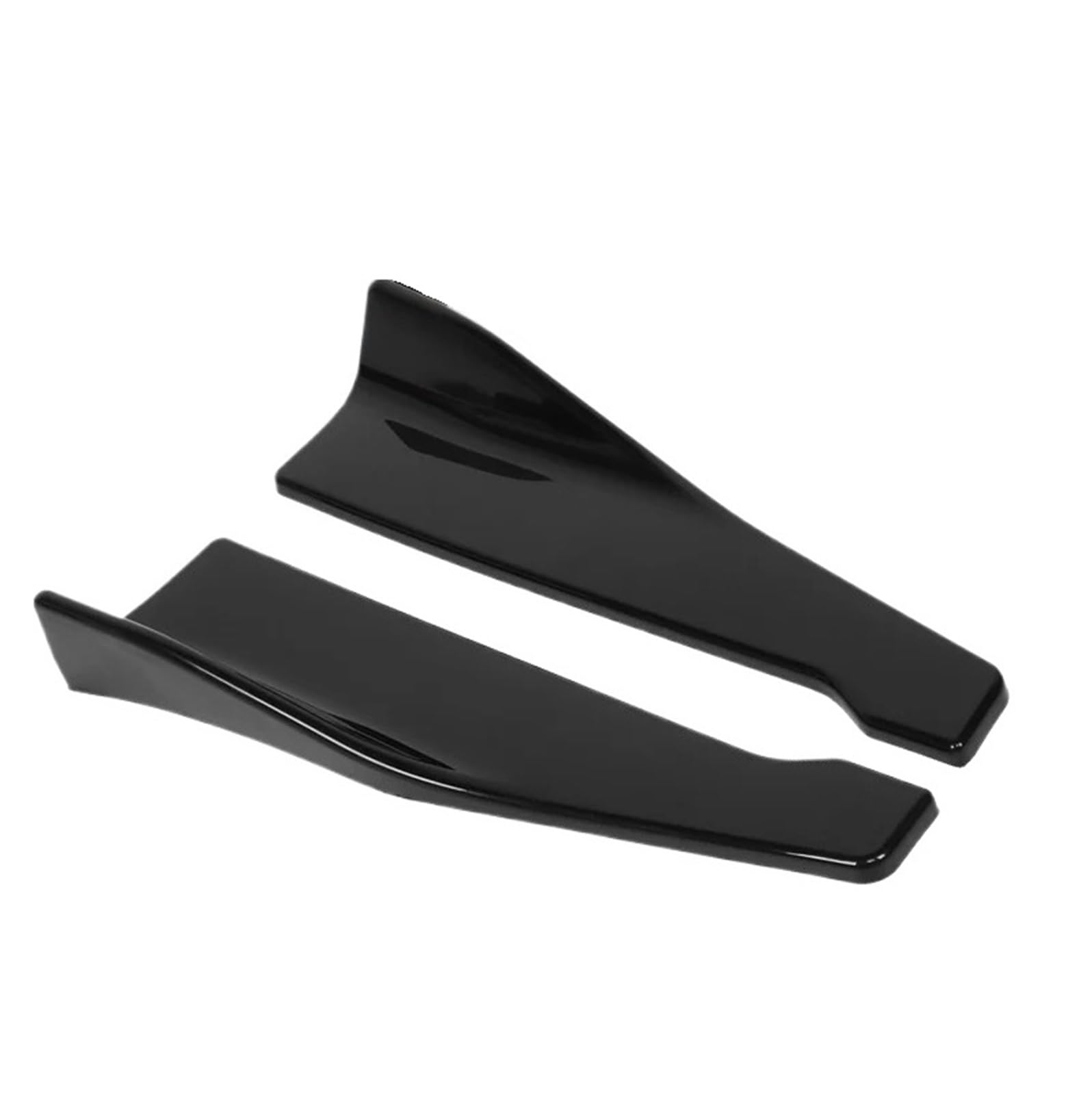 Heckspoiler Universal Auto Heckspoiler Lippe Anti-Crash Diffusor Seitenschweller Wrap Winkel Splitter Heckflügel(Side Skirt BK) von ZHANGWENLING