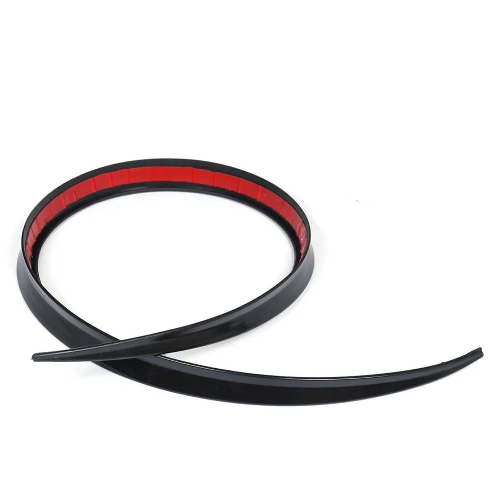 Heckspoiler Universal Auto Hinten Dach Lip Spoiler Schwanz Trunk Flügel Aufkleber Heckflügel(1.5m Black) von ZHANGWENLING