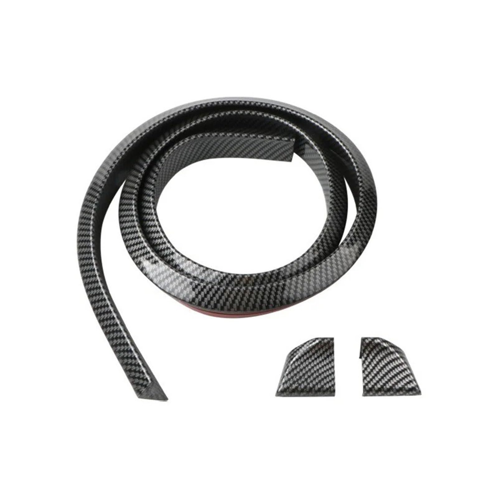 Heckspoiler Universal Dachspoiler 1,5 M Auto-Styling 5D Carbon Gummi Heckspoiler DIY Refit Spoiler Heckflügel(3.5CM Carbon Fiber) von ZHANGWENLING