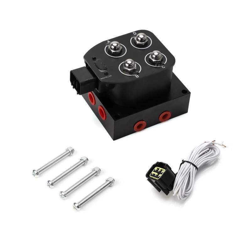 Luftfederung Stoßdämpfer 12V Magnetventil Air Ride Suspension Verteilerventil 0-200psi/0-300psi Pneumatische Stoßdämpfer Für Auto Schnelle Steuerung Fbss Luftfederbein(0-200psi) von ZHANGWENLING