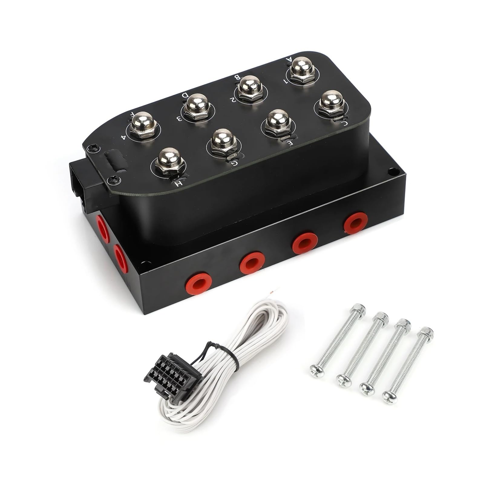 Luftfederung Stoßdämpfer 12V Magnetventil Air Ride Suspension Verteilerventil 0-200psi/0-300psi Pneumatische Stoßdämpfer Für Auto Schnelle Steuerung Fbss Luftfederbein(0-300psi) von ZHANGWENLING