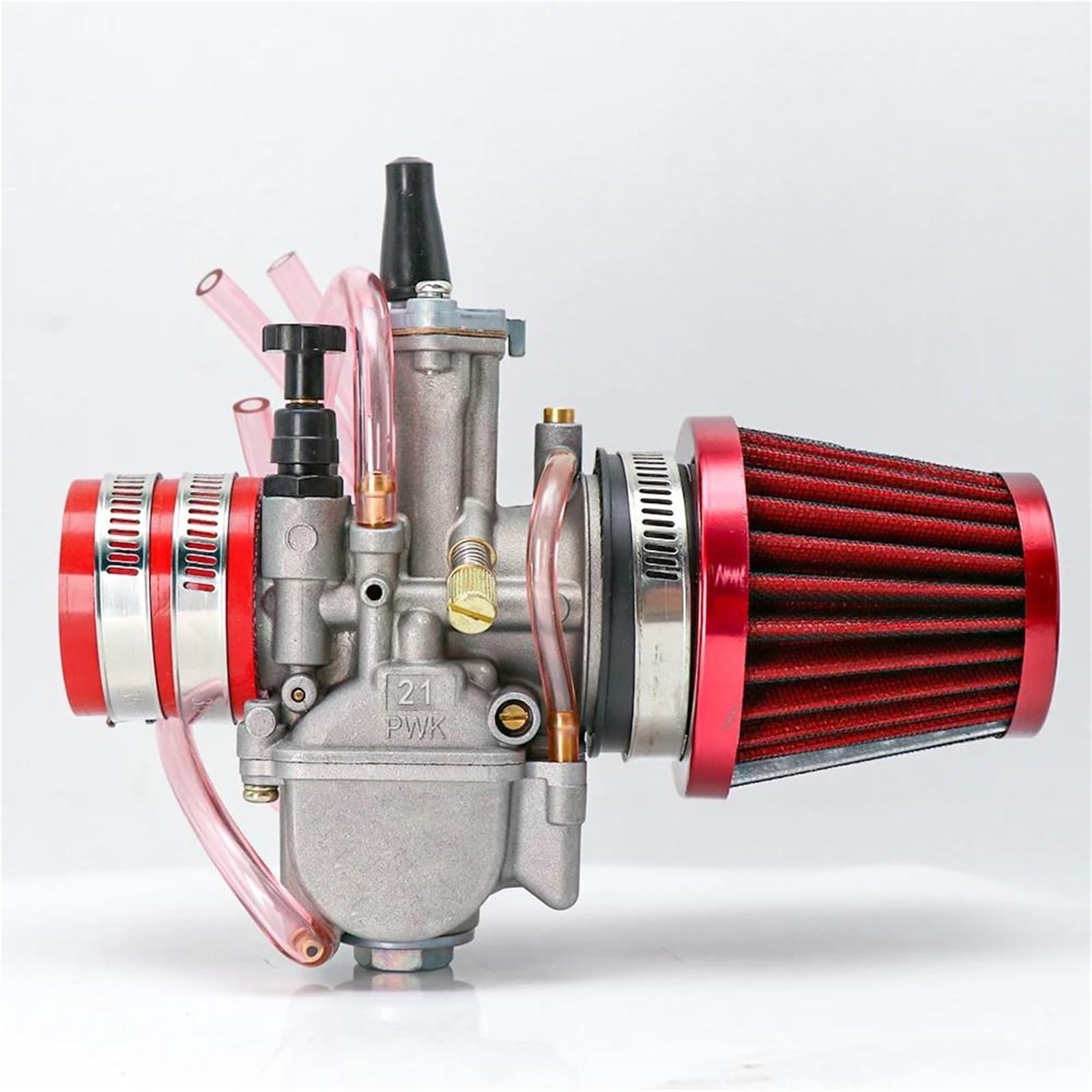 Motorrad Carburetor Für 2T 4T PWK 21 24 26 28 30 32 34mm Motorrad Vergaser Carb Mit Luftfilter ATV Buggy Quad Dirt Bike Vergaser Motor(I) von ZHANGWENLING