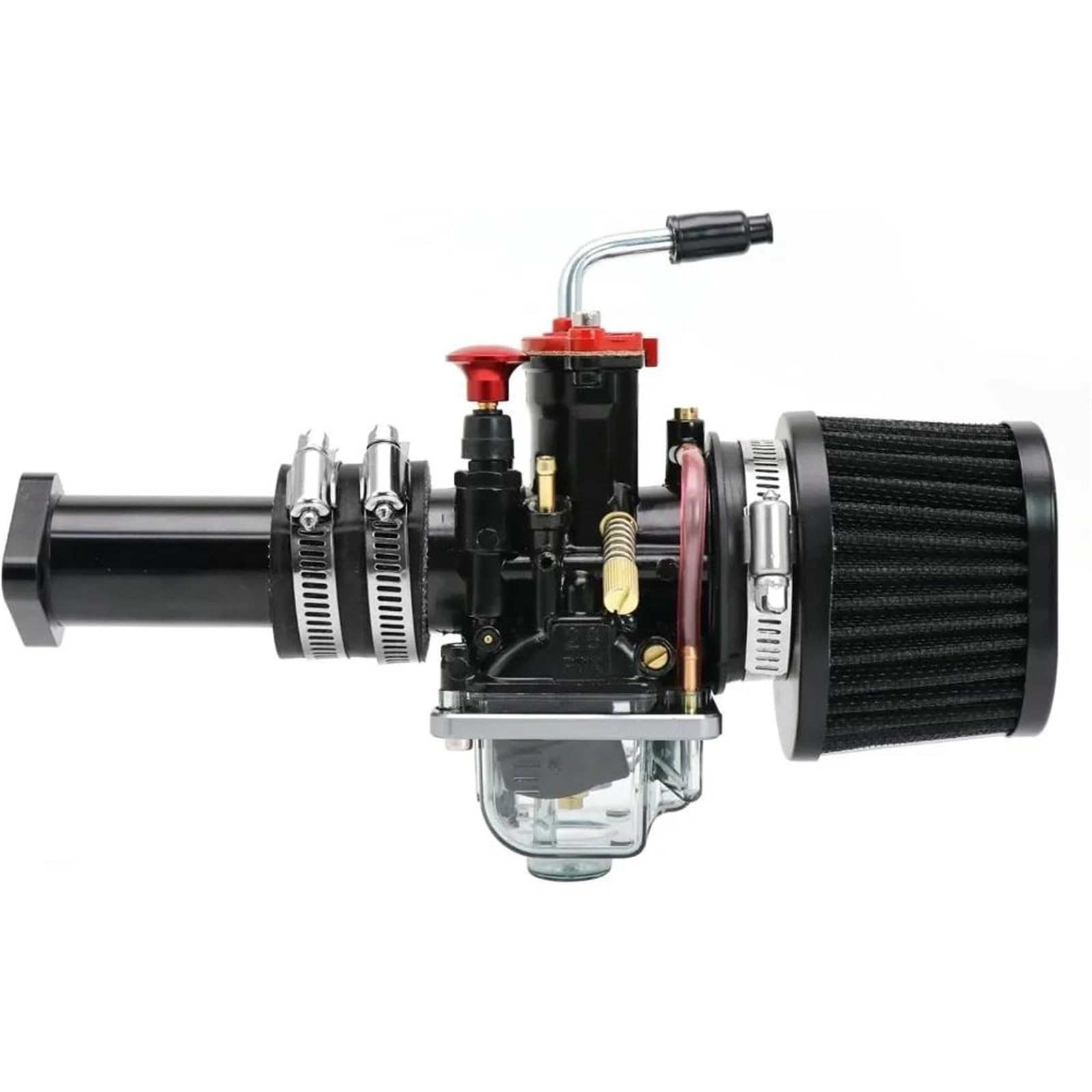 Motorrad Carburetor Für Predator 212 GX160 GX200 GX1 60 GX 200 BT200X CT200U Pit Dirt Bike Für Enduro Off-Road ATV PWK 26mm Vergaser Mit Luftfilter Moto Vergaser Vergaser Motor(PWK 30mm) von ZHANGWENLING