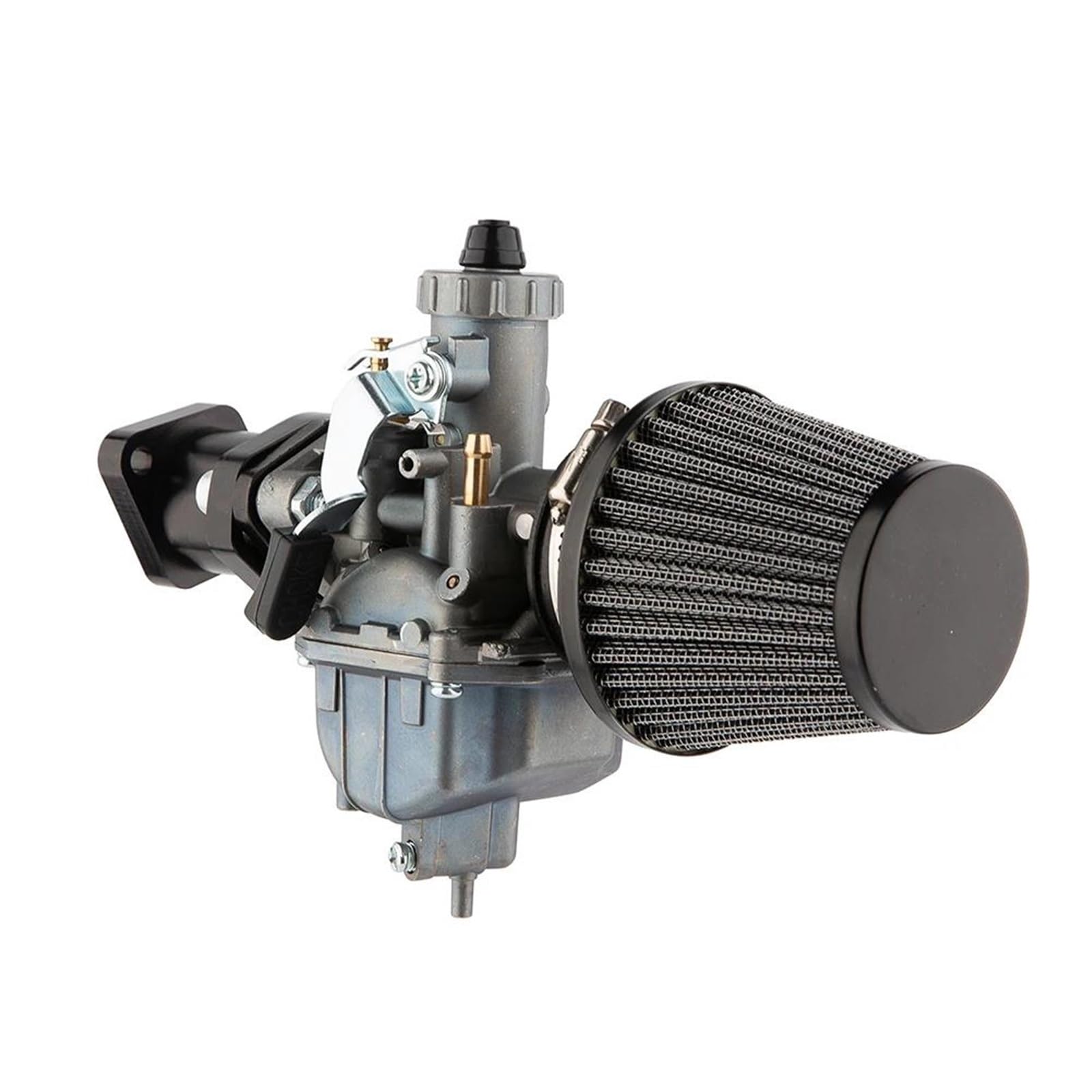 Motorrad Carburetor Für Predator 212cc 196cc CT200U BT200X CT 200 U BT 200 X Für Mini Bike KT196 Go Kart GX160 GX200 6,5 Hp Klon Motor Luftfilter Vergaser Vergaser Motor(Schwarz) von ZHANGWENLING