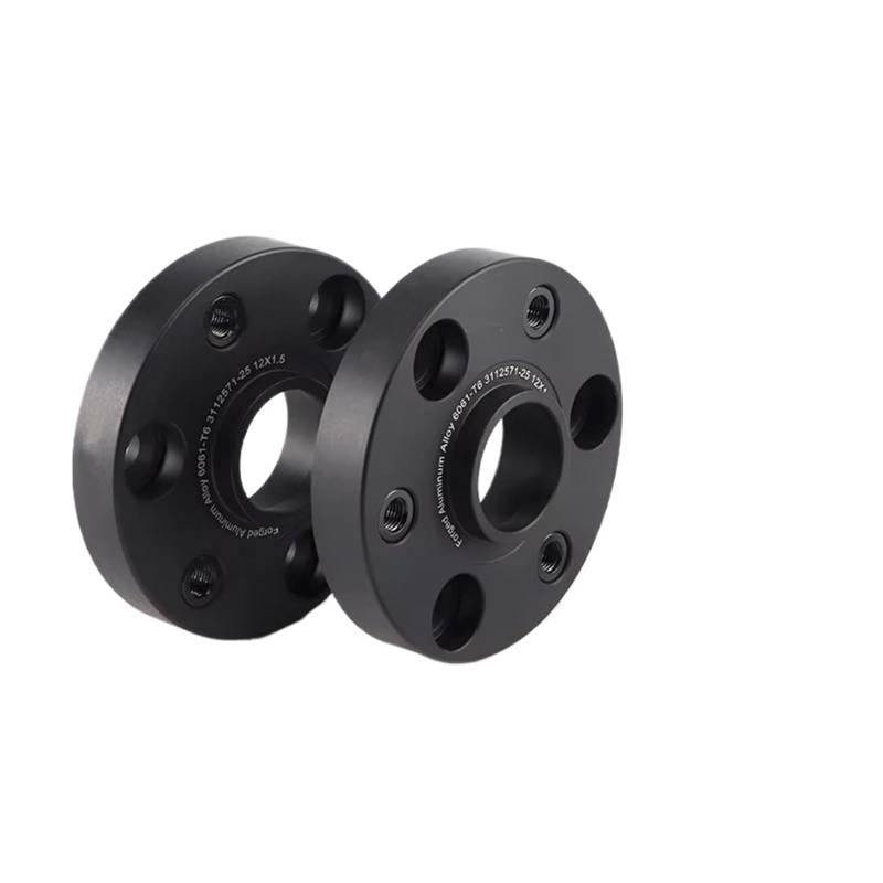 Spurverbreiterung Für Smart Für Cabrio(450) 2 Stück 20/25/30mm Legierung Aluminium Spurverbreiterung PCD 3-112 CB 57,1 Anzug Distanzscheibe Räder(2PCS 40mm) von ZHANGWENLING