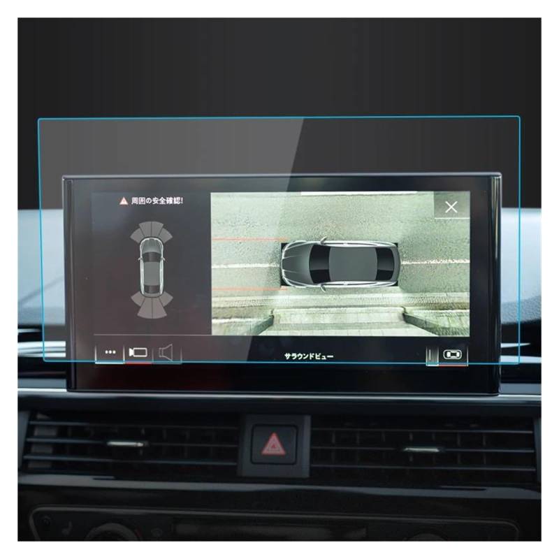 Auto Displayschutz 12,3 Zoll Für A5 2020-2021 Dashboard Navigation Membran Auto GPS Display Gehärtetes Glas Display-schutzfolie Auto Aufkleber GPS Transparent Displayschutzfolie(A Anti-Blue-ray) von ZHANGZHENGYAO