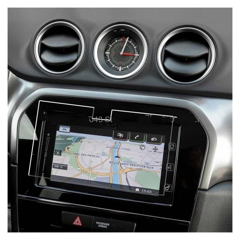 Auto Displayschutz Für Suzuki Für Vitara MK4 LY 2016-2019 7 Zoll Auto Radio GPS Navigation LCD Bildschirm Anti-Scratch Film Gehärtetes Glas Schutz Film GPS Transparent Displayschutzfolie von ZHANGZHENGYAO