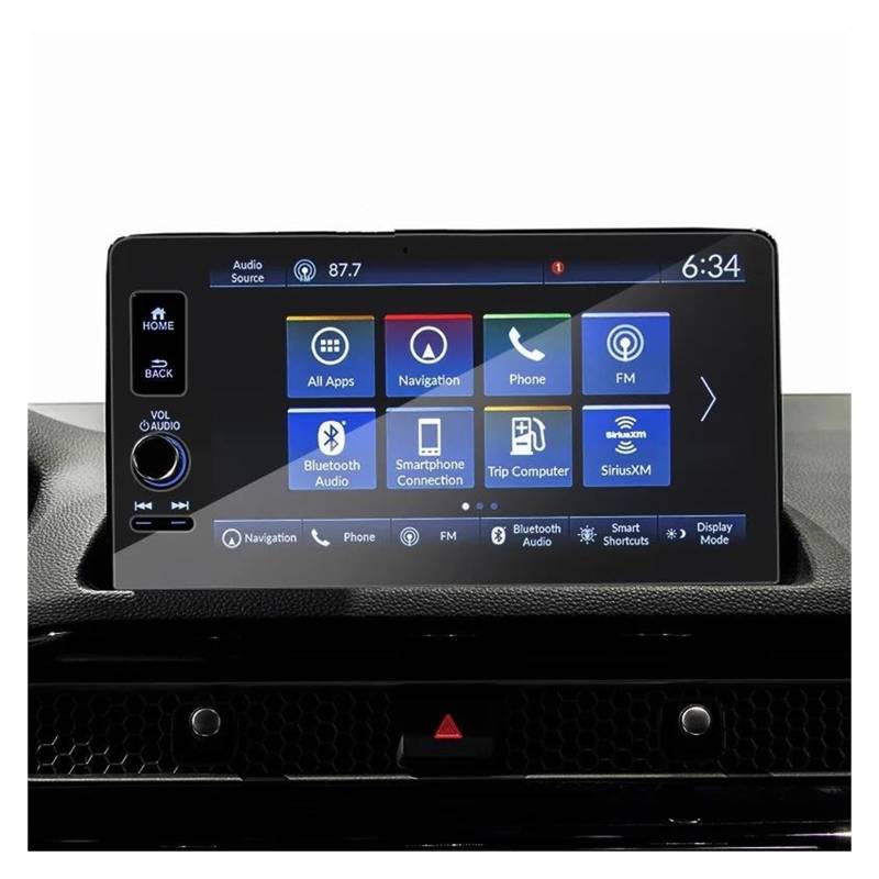 Auto Displayschutz Für ZR-V 2024 Auto GPS Navigation Zentrale Multimedia Display Screen Protector Gehärtetes Glas Schutz Film GPS Transparent Displayschutzfolie von ZHANGZHENGYAO