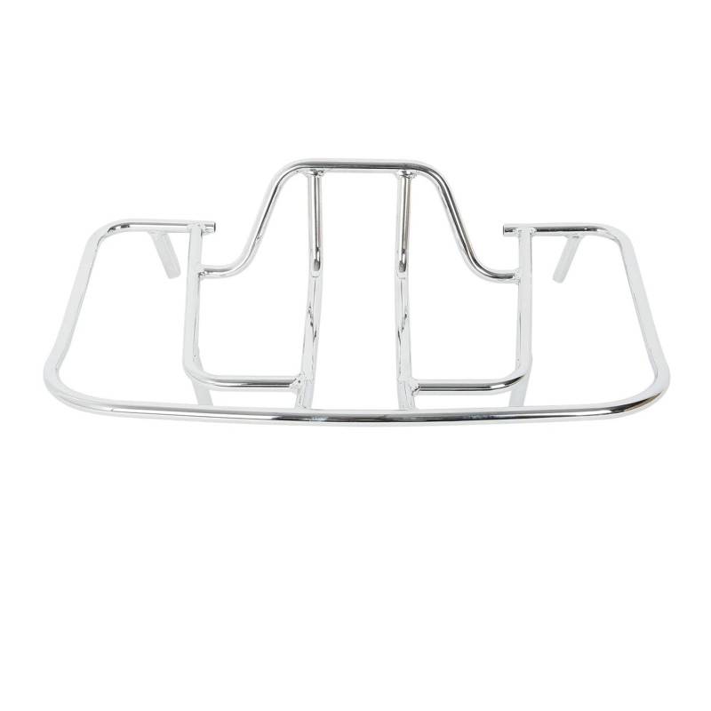 Heckgepäckträger Für Gold Für Flügel Für GL1800 2001-2017 Kofferraum Gepäckträger Motorrad Motorrad Gepäckträger(Chrome) von ZHANGZHENGYAO