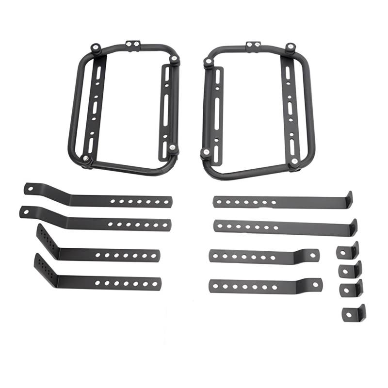 Heckgepäckträger Universal Motorrad Seite Box Halterung Hinten Seite Gepäck Fall Träger DIY Schnell Abnehmbare Motorrad Gepäckträger von ZHANGZHENGYAO