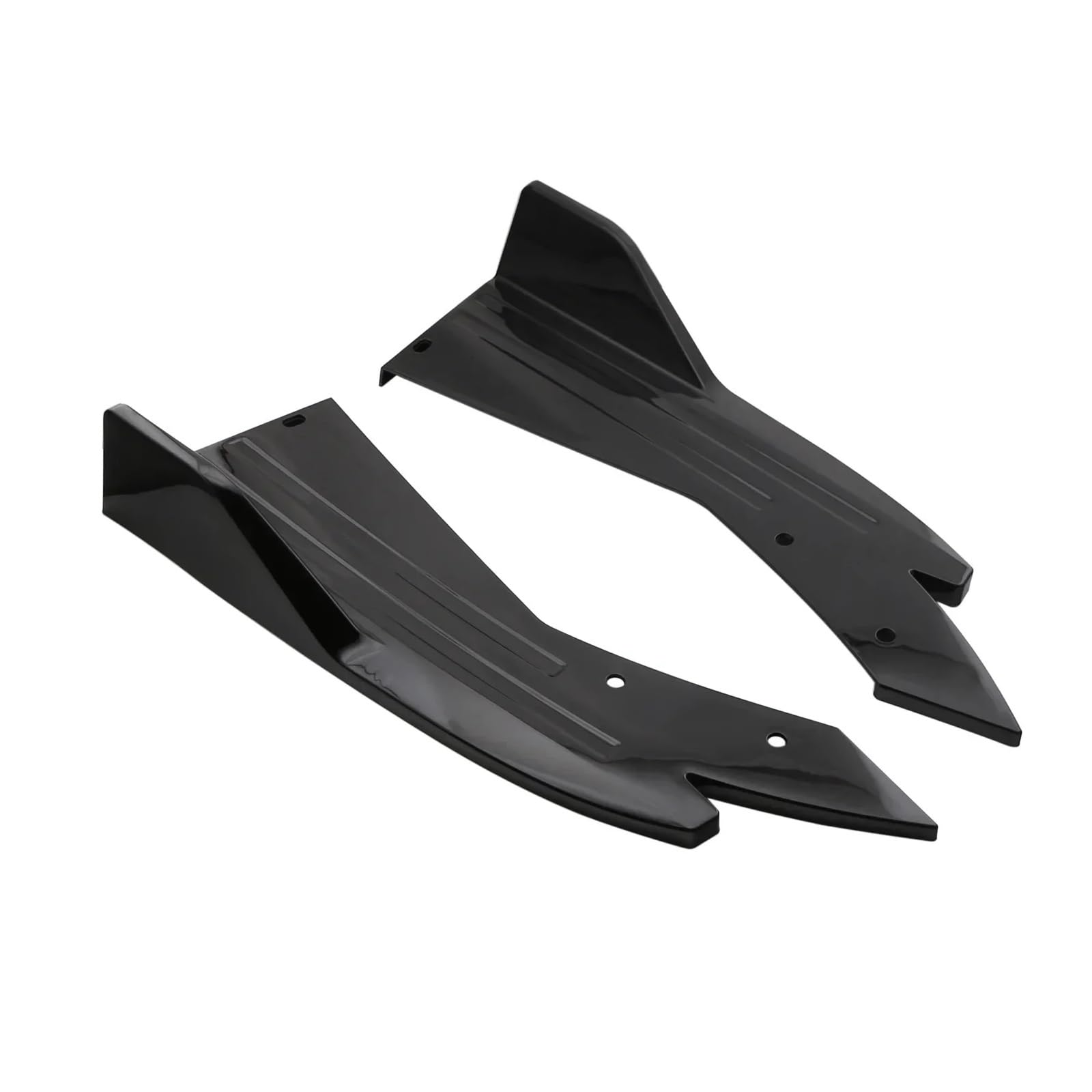 Seitenschweller Für 5 Serie Für E60 Für E61 Für F10 Canards Splitter Seite Rock Schutz Körper Kits Universal Auto Zubehör 48 Cm Auto-Seitenschweller(Glossy Black) von ZHANGZHENGYAO