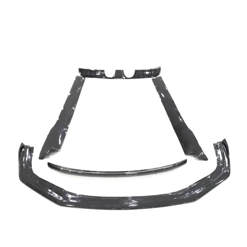 Seitenschweller Für 911 Für 991 Carbon Fiber Vorne Stoßstange Hinten Splitter Lip Hinten Bumper Spoiler Seite Rock Körper Kit Auto Zubehör Auto-Seitenschweller von ZHANGZHENGYAO