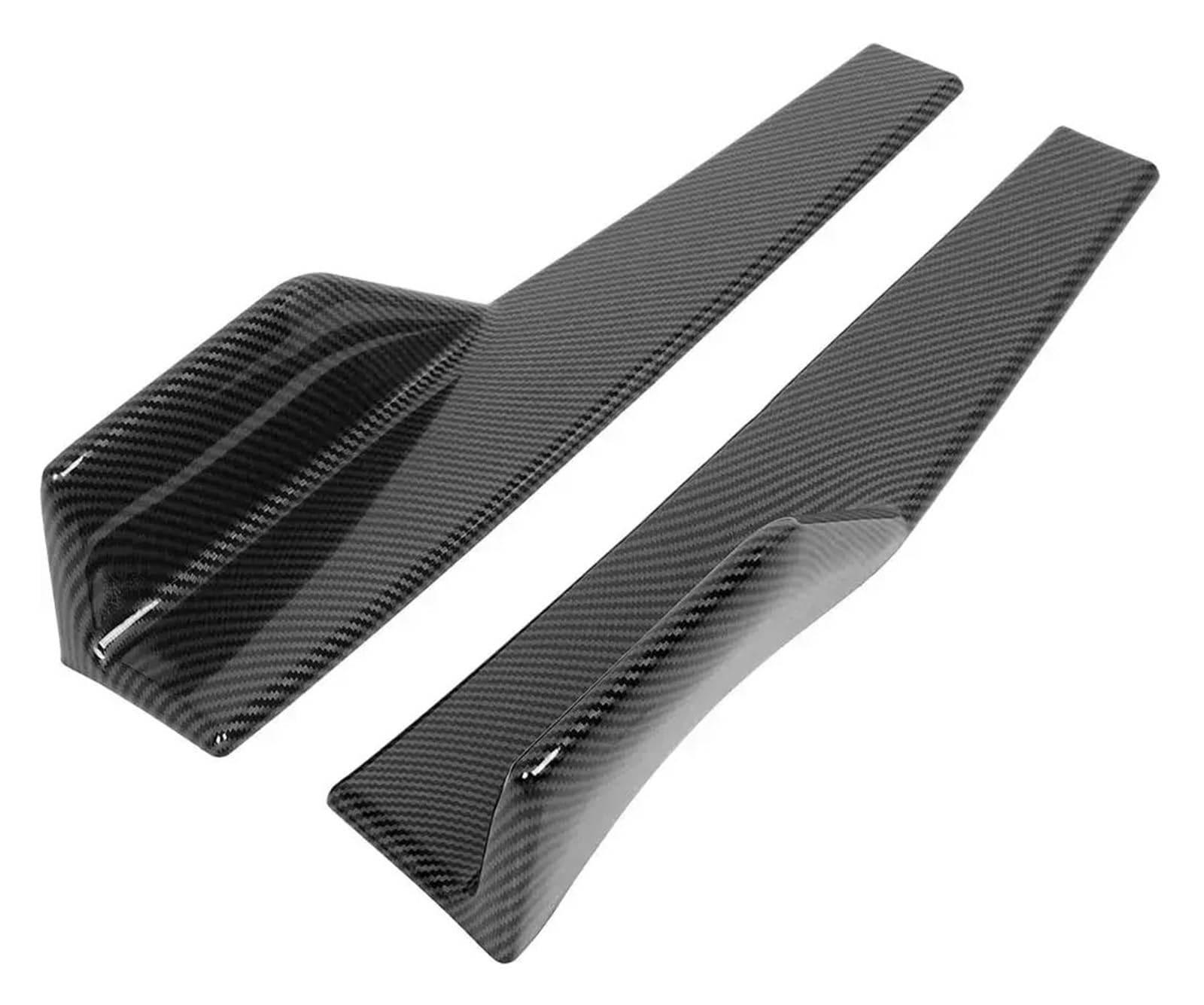Seitenschweller Für A3 Für A4 Für B6 Für A6 Für C6 Für A5 B7 Für Q5 Für C5 8P Für Q7 Für TT C7 Universal Seite Rock Körper Kit Spoiler Auto-Seitenschweller(Carbon Fiber Look) von ZHANGZHENGYAO