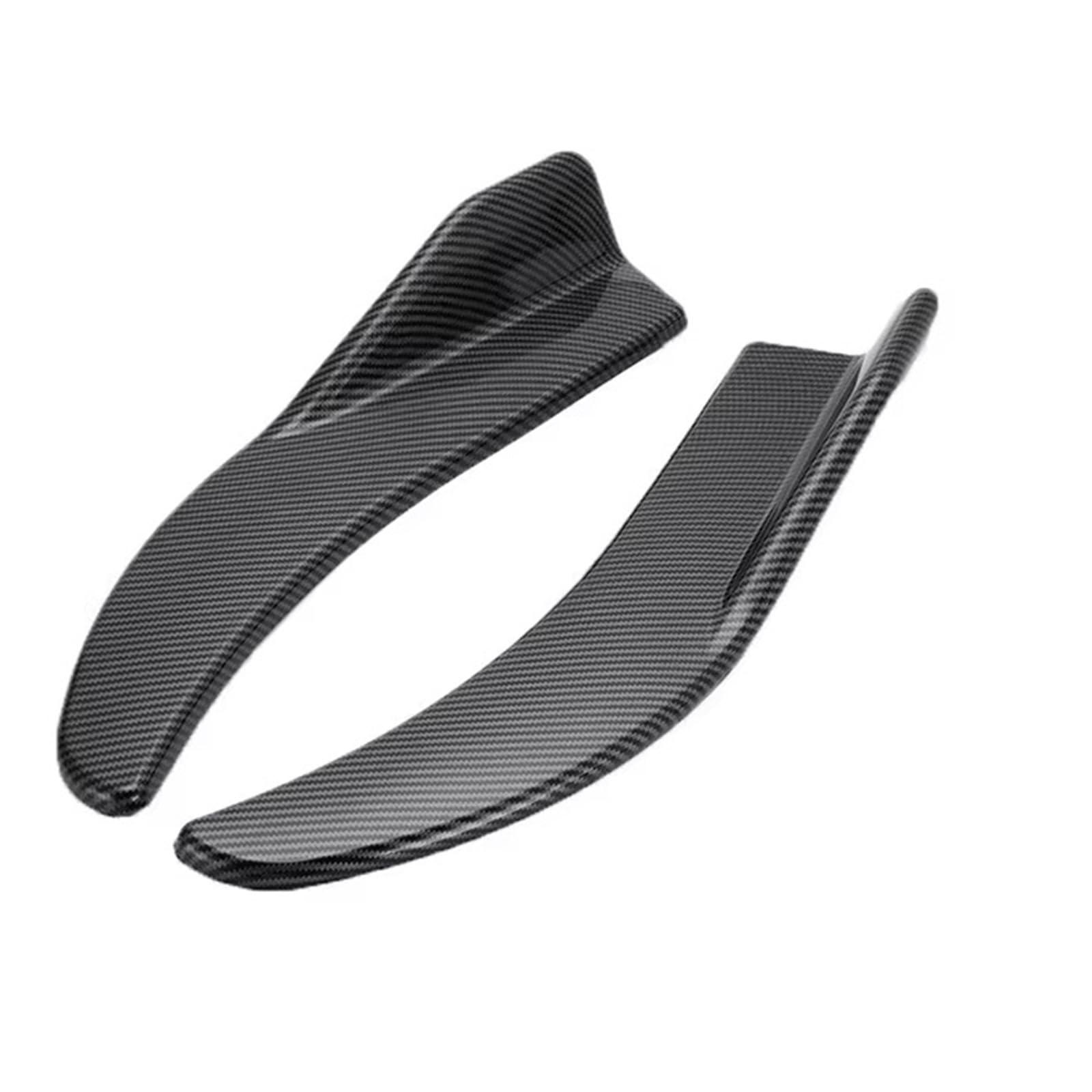 Seitenschweller Für A4 Für B8 Für A5 Für A6 Für C7 Für A3 Für 8V Für 8P 1 Paar Universal Auto Bumper Spoiler Vorne Hinten Lip Seite Rock Auto-Seitenschweller(Carbon Fiber Look) von ZHANGZHENGYAO