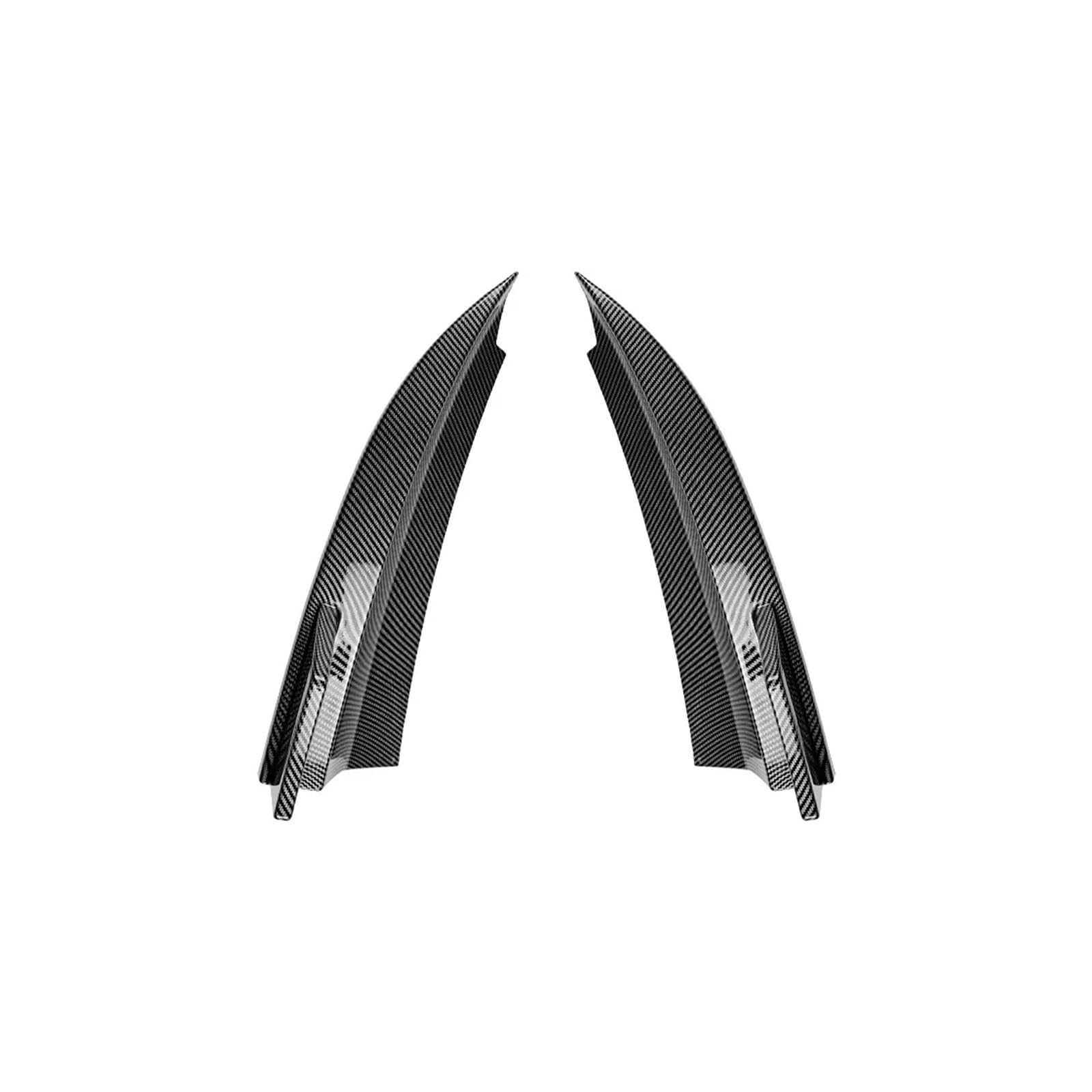 Seitenschweller Für Benz Für C Klasse Für W204 Für C250 C300 C350 Für AMG 2008-2014 Hinten Ecke Rock Lip Splitter Seite Diffusor Auto-Seitenschweller(Carbon Look) von ZHANGZHENGYAO