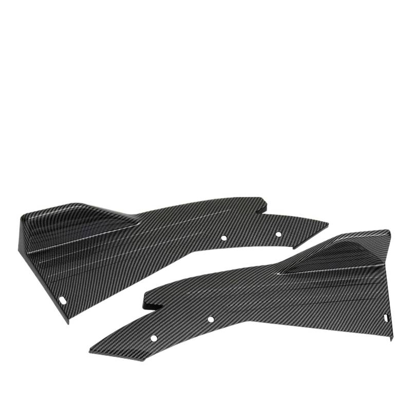 Seitenschweller Für Benz Für C300 2008-2021 Auto Heck-Stoßfänger Spoiler Lip Splitter Diffusor Body Kit Side Rock Protector Covers Auto-Seitenschweller(Carbon Fiber) von ZHANGZHENGYAO