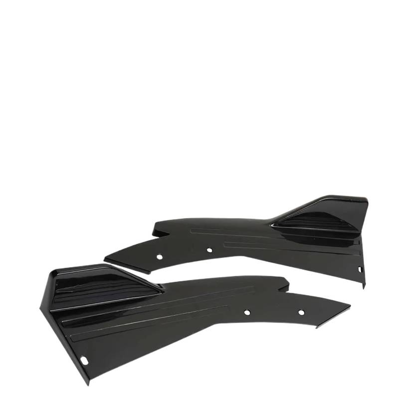 Seitenschweller Für Benz Für C300 2008-2021 Auto Heck-Stoßfänger Spoiler Lip Splitter Diffusor Body Kit Side Rock Protector Covers Auto-Seitenschweller(Schwarz) von ZHANGZHENGYAO