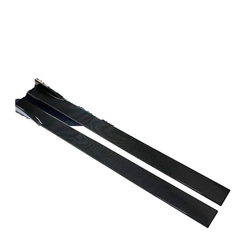 Seitenschweller Für Cadillac Für ATS Für CTS Für CTS-V 78,7 "Auto Seite Rock Splitter Spoiler Lip Rocker Panel Extensions Körper Kit Auto-Seitenschweller(Carbon Fiber) von ZHANGZHENGYAO
