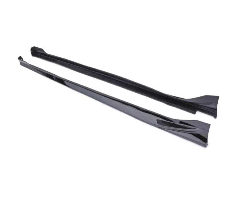 Seitenschweller Für Civic Für Limousine Für 11th 2022 2023 2024 Körper Kit ABS Carbon Side Röcke Schürzen Verlängerung Lip Auto-Seitenschweller(Glossy Black) von ZHANGZHENGYAO