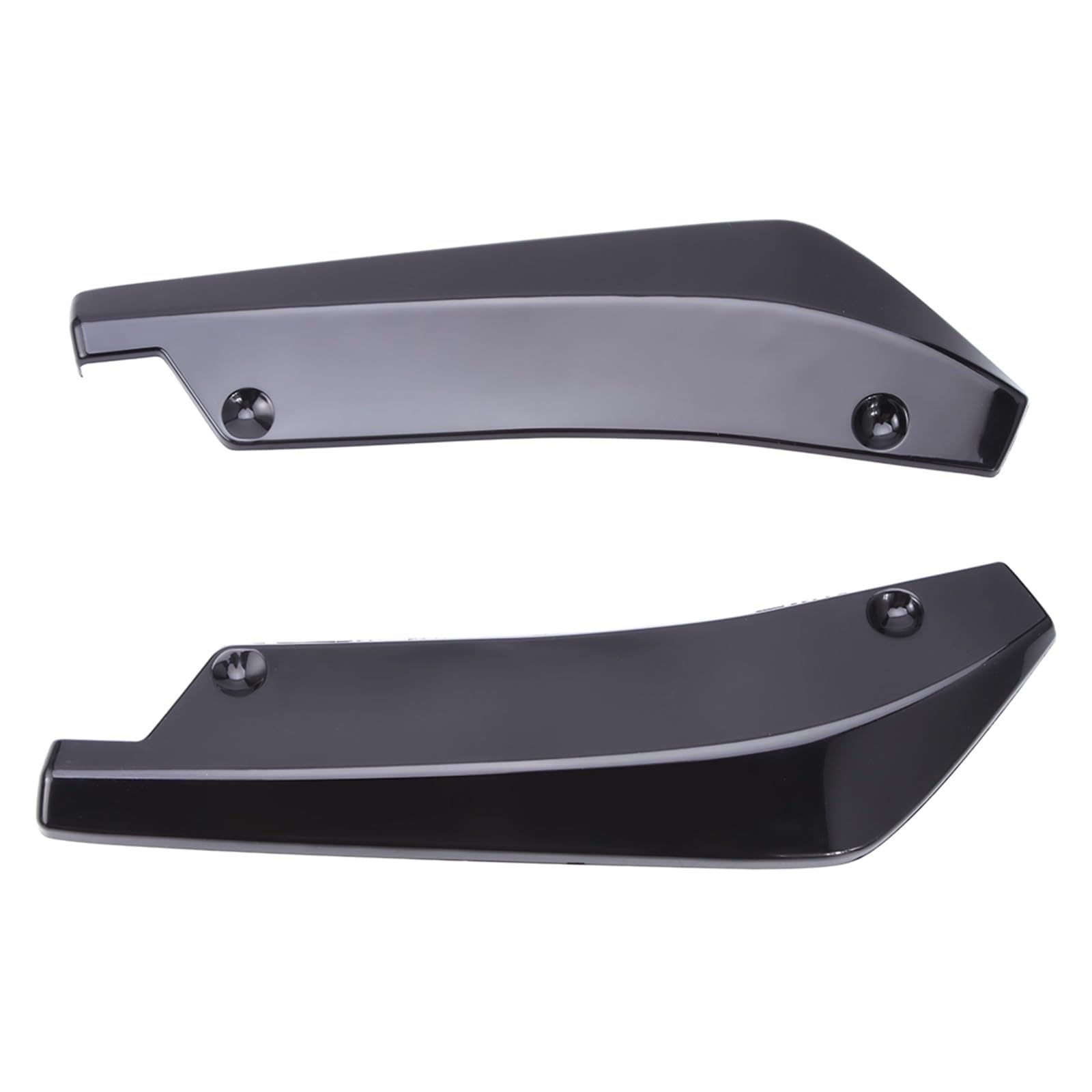 Seitenschweller Für Dodge Für Charger Für Challenger 2018-2021 Auto Heckdiffusor Canard Wrap Spoiler Side Fender Rock Lippe Auto-Seitenschweller(Schwarz) von ZHANGZHENGYAO