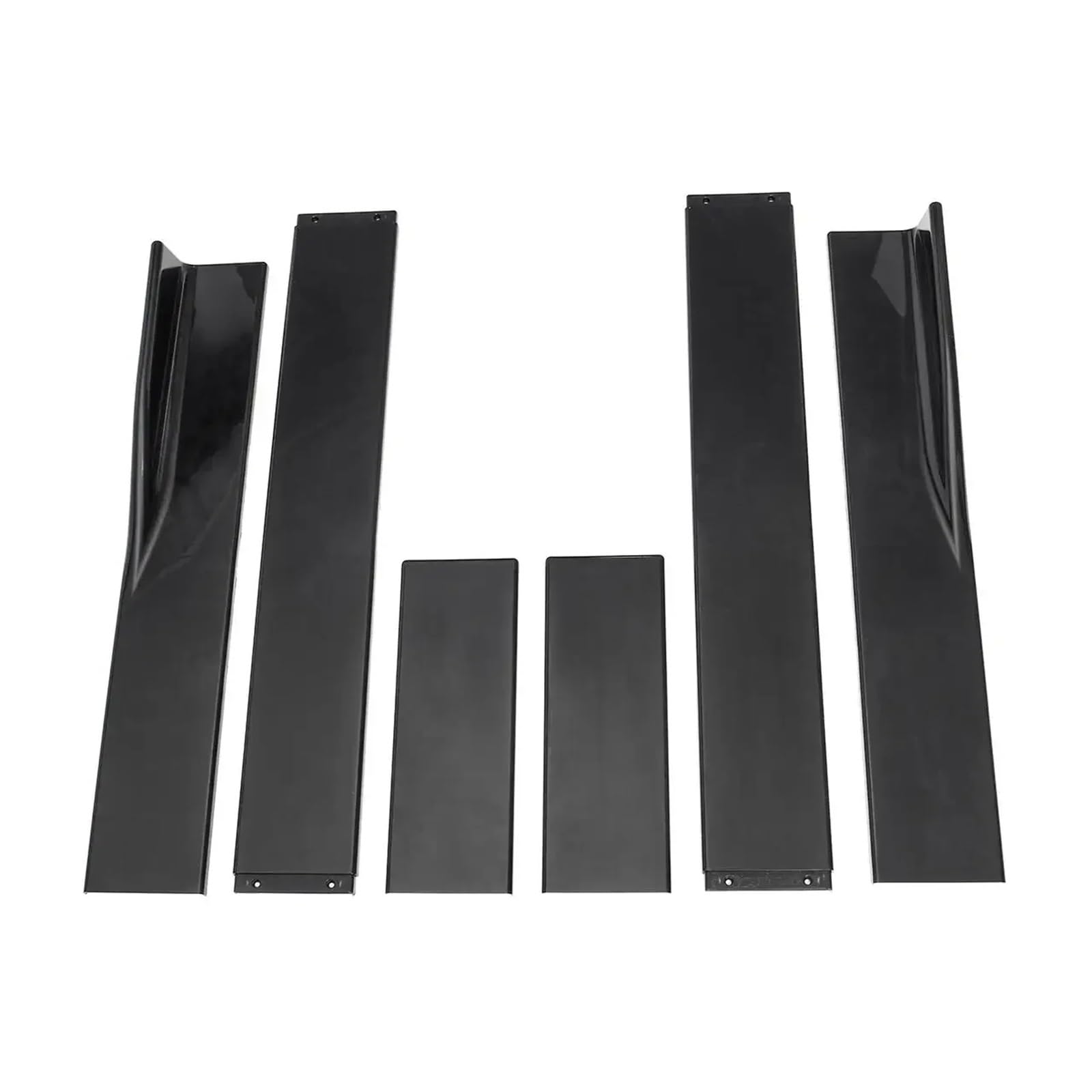 Seitenschweller Für E39 E46 E53 E90 E92 E60 E70 Für X6 Für E71 Für X1 78,7“ /86,6“ Seitenrock Splitter Schürze Winglet Body Kit Auto-Seitenschweller(78.7in Black) von ZHANGZHENGYAO