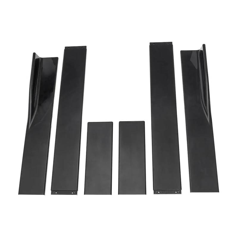Seitenschweller Für E39 E46 E53 E90 E92 E60 E70 Für X6 Für E71 Für X1 78,7“ /86,6“ Seitenrock Splitter Schürze Winglet Body Kit Auto-Seitenschweller(78.7in Black) von ZHANGZHENGYAO