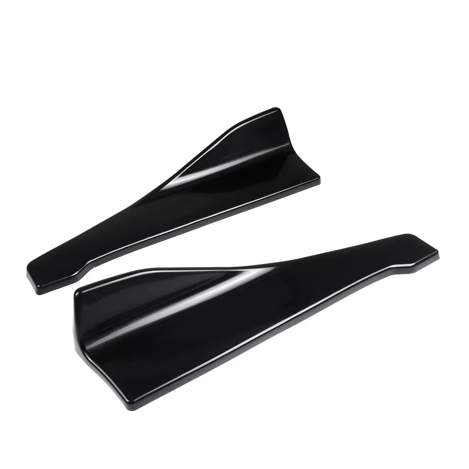 Seitenschweller Für E60 Für E61 Für 5 Serie 2004-2010 2PCS Universal Side Rock Splitter Winglet Canards Auto-Seitenschweller(48cm) von ZHANGZHENGYAO