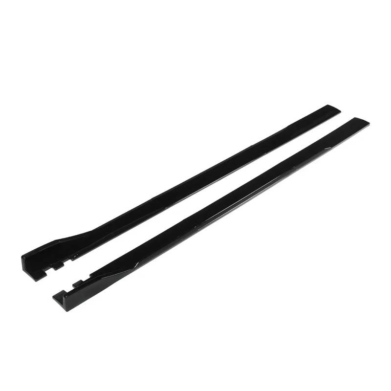 Seitenschweller Für E90 E92 E93 Für 325i 335i 2M / 78,7 "Seite Rock Verlängerung Winglet Splitter Schürze Körper Kit Universal Auto-Seitenschweller(Full Black) von ZHANGZHENGYAO