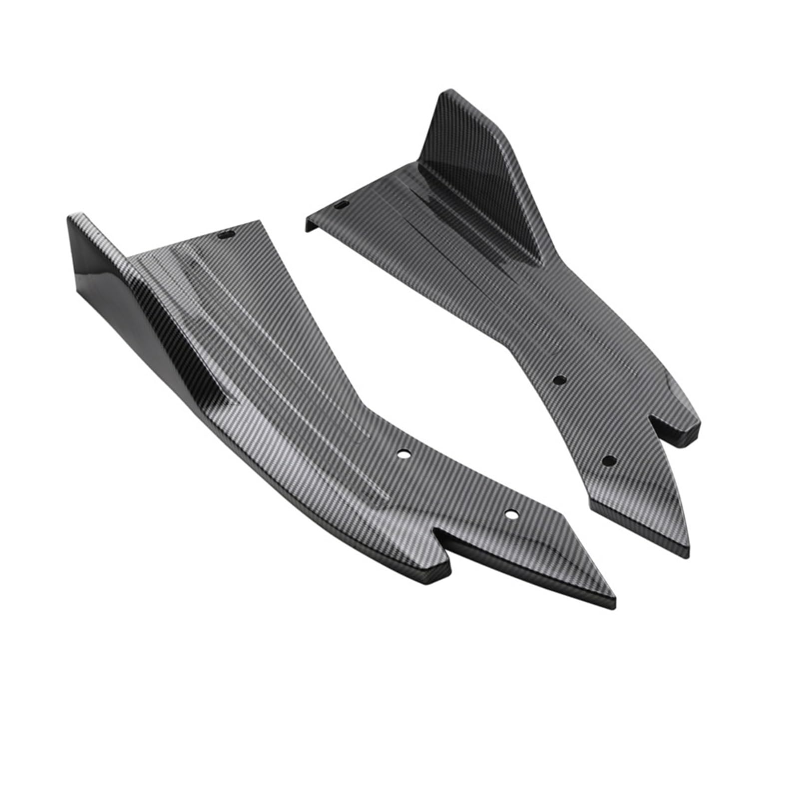 Seitenschweller Für E90 Für E46 Für F20 Auto Hinten Diffusor Splitter Spoiler Canards Seite Röcke Abdeckung Auto-Seitenschweller(Carbon Look) von ZHANGZHENGYAO