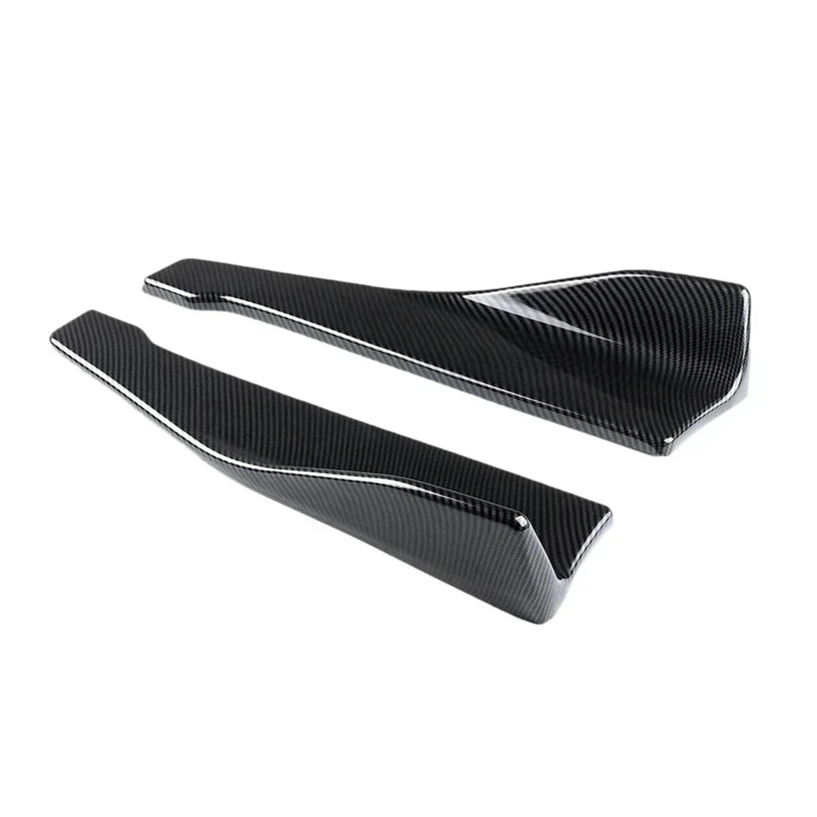 Seitenschweller Für F10 Für 5 Serie Für M5 2011-17 48 Cm Schürze Spoiler Seite Rock Verlängerung Körper Kit Universal Auto-Seitenschweller(Carbon Fiber Look) von ZHANGZHENGYAO