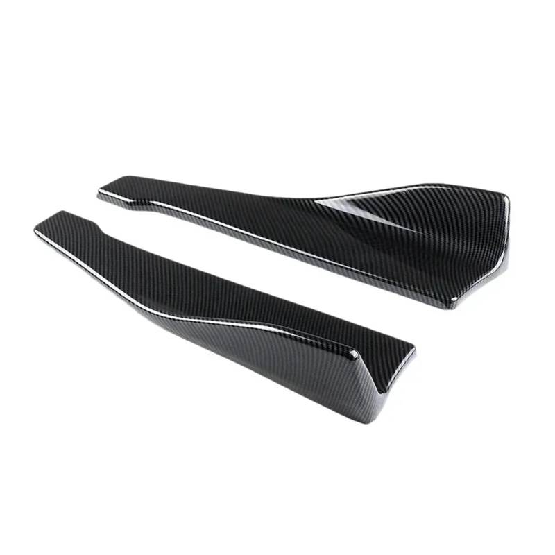 Seitenschweller Für F10 Für 5 Serie Für M5 2011-17 48 Cm Schürze Spoiler Seite Rock Verlängerung Körper Kit Universal Auto-Seitenschweller(Carbon Fiber Look) von ZHANGZHENGYAO