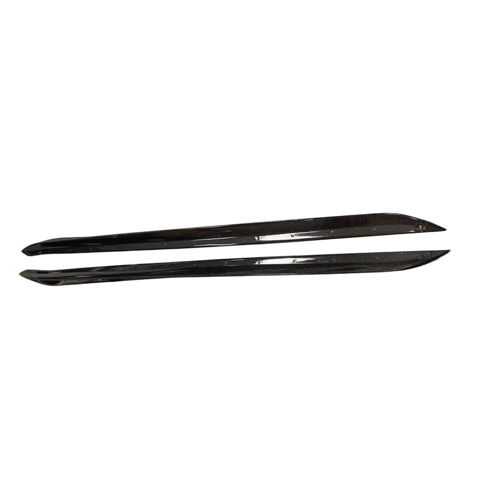 Seitenschweller Für G20 Für 3 Serie Für Limousine Für 320 330 340 2019 + ABS Glänzend Schwarz Seite Verlängerung Rock Splitter Auto-Seitenschweller(Carbon Fiber) von ZHANGZHENGYAO