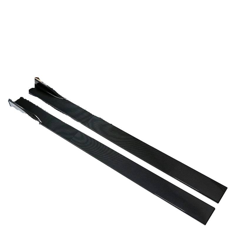 Seitenschweller Für Hyundai Für Veloster Für Turbo 2011-2018 78,7 "Auto Seite Rock Spoiler Lip Rocker Panel Extensions Körper Kit Auto-Seitenschweller(Carbon Fiber) von ZHANGZHENGYAO