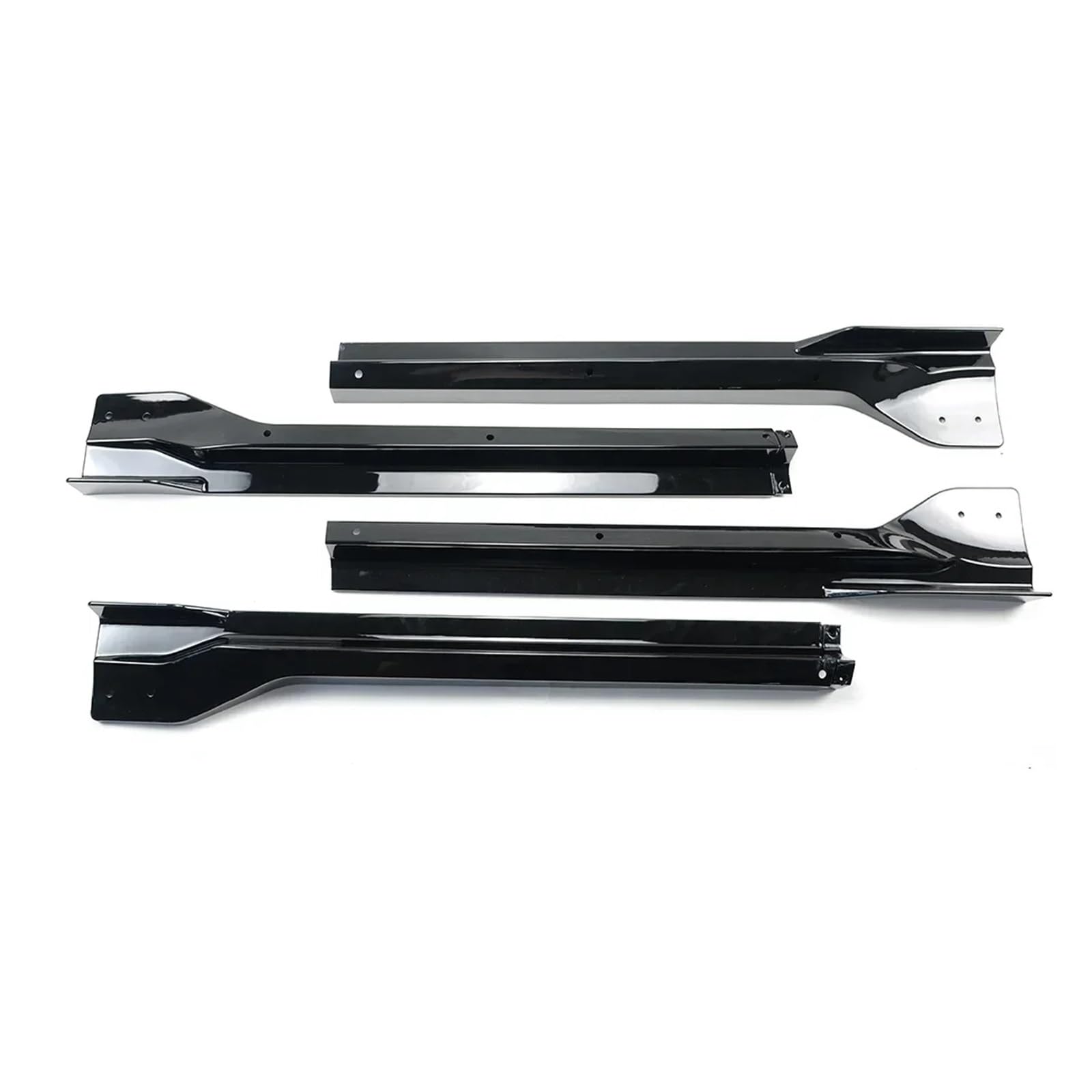 Seitenschweller Für Jeep Für Grand Für Cherokee Für Basis Für Modell 2014-2022 Seite Rock Verlängerung Körper Kit Spoiler Auto Zubehör Auto-Seitenschweller(Glossy Black) von ZHANGZHENGYAO
