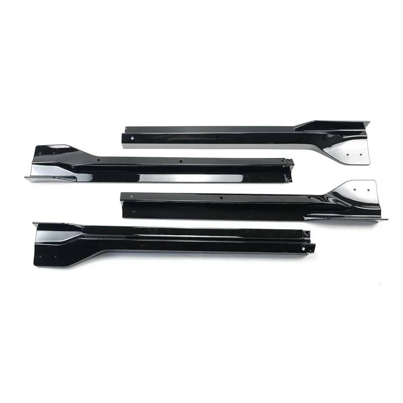Seitenschweller Für Jeep Für Grand Für Cherokee Für Basis Für Modell 2014-2022 Seite Rock Verlängerung Körper Kit Spoiler Auto Zubehör Auto-Seitenschweller(Glossy Black) von ZHANGZHENGYAO